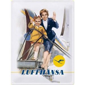 Nostalgic Art Plechová cedule - Lufthansa 40x30 cm