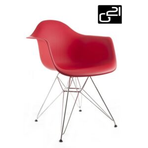 P51731 Designová židle G21 Decore Red