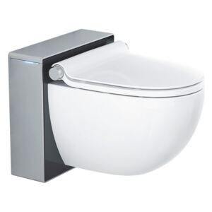 Grohe Sprchová závěsná toaleta, alpská bílá/matný chrom/černá