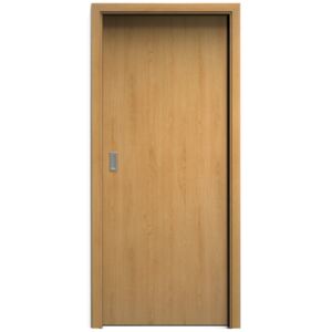 SAPELI ELEGANT PRAKTIK M10 - SAPELIT - POSUVNÉ DVEŘE VČ. ZÁRUBNĚ - Dub Průchozí šířka (cm): 70, Průchozí výška (cm): 197