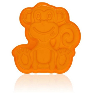 BANQUET Silikonová forma opička 19,5x19,5x4,7cm Culinarie orange 3122030O