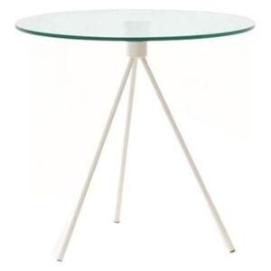 Design Project Odkládací stolek Bohem 50 cm, bílá