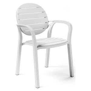 SitBe Židle Lima s područkami, bílá