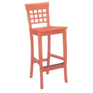 Sedia Židle Barowe 2 Dřevo Vyztuha (Vyztužená)