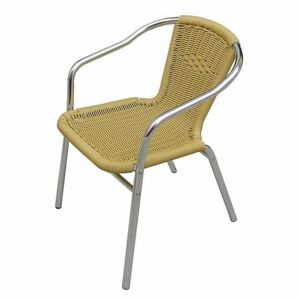DEOKORK Zahradní hliníková židle MCR 015