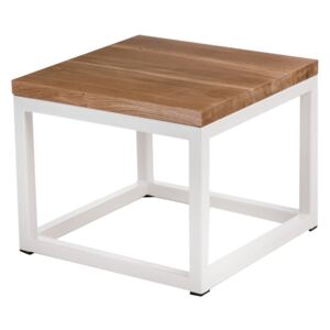 Culty Konferenční stolek Crate II 45x45 cm, dub/bílá