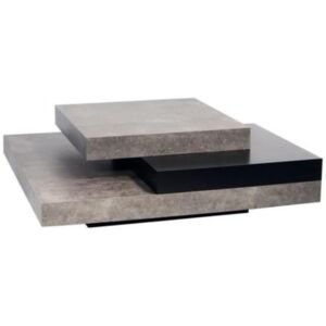 Porto Deco Designový konferenční stolek Mesa, beton, černá