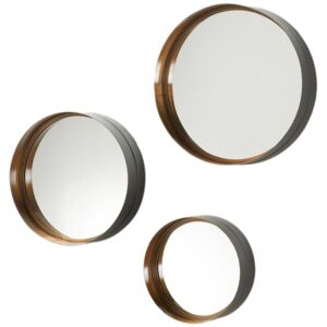 Set závěsných kulatých zrcadel LaForma Wilson