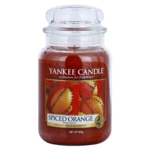 Vonná svíčka Yankee Candle Spiced Orange, velká
