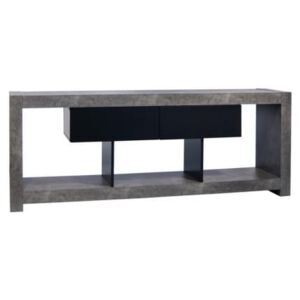 Porto Deco TV stolek Daro, černá/šedá