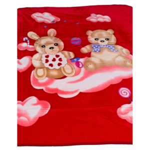 Dětská deka Homa Medvídci červená