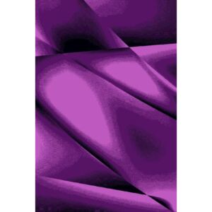Ayyildiz Kusový koberec moderní Miami 6590 fialový abstrakce 080x150 cm