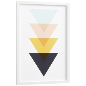 Obraz LaForma Banks s trojúhelníky 43x63 cm