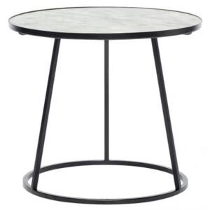 Konferenční stolek Hübsch Thallo 53 cm, bílá