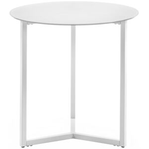 Bílý odkládací stolek LaForma Marae 50 cm