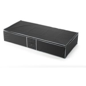 Textilní úložný box na oblečení pod postel Compactor 90 x 45 x18 cm – černý