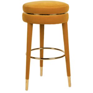 Okrově žlutá barová židle 78 cm Bold Monkey I Am Not A Macaron