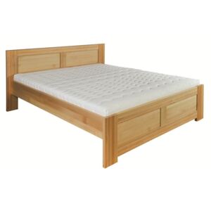 Drewmax Dřevěná postel 200x200 buk LK112 buk