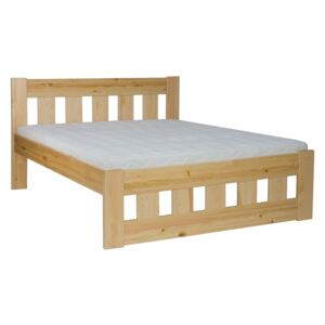 Jednolůžková postel dřevěná LK119