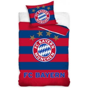 Fotbalové povlečení FC Bayern Mnichov - 100% bavlna - 70 x 80 cm + 140 x 200 cm