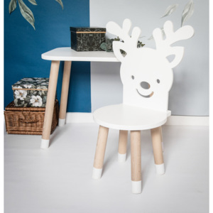Elisdesign Dětská židlička jelen barva: pastelově modrá