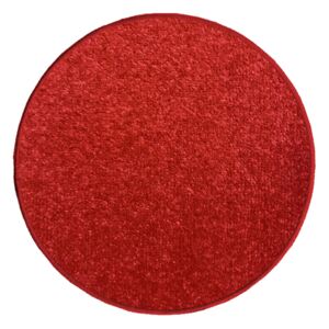 Vopi koberce AKCE: 200x200 (průměr) kruh cm Eton 2019-15 červený koberec kulatý - 200x200 (průměr) kruh cm