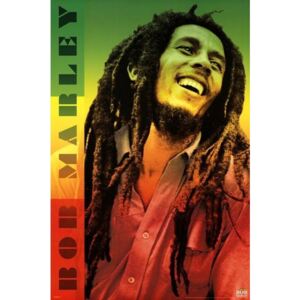 Plechová cedule Bob Marley