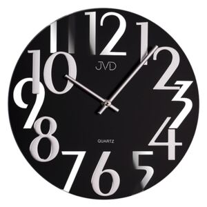 Skleněné, designové hodiny JVD HT101.2