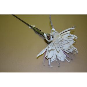 CERINO Umělá květina Pěnový květ K02793 bílá 1ks