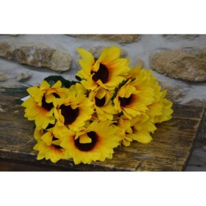CERINO Umělá květina Slunečnice 70cm jeden květ