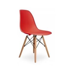 Židle DSW, červená (Buk) S24246 CULTY +