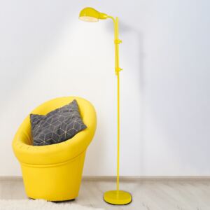 Stojací lampa Alani s dotykovým vypínačem, žlutá