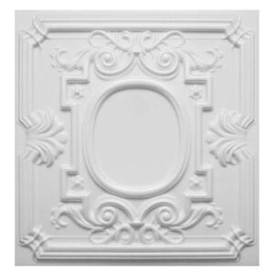 Obklad 3D EPS extrudovaný polystyren Ornament bílý V
