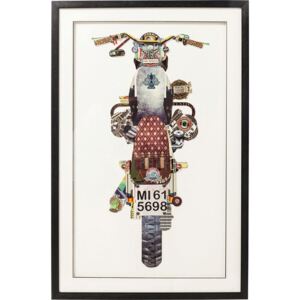 KARE DESIGN Obraz s rámem Art Motorbike 107×69 cm