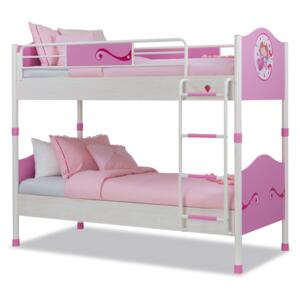 ČILEK - Dětská patrová postel PRINCESS 90x200 cm