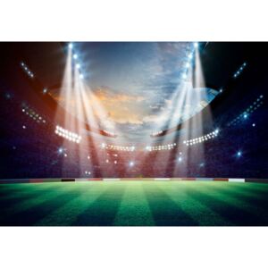 Fototapeta GLIX - Football Superstars Stadium + lepidlo ZDARMA Papírová tapeta - 254x184 cm