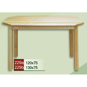 Kuchyňský stůl CLASSIC 229 z masivu borovice