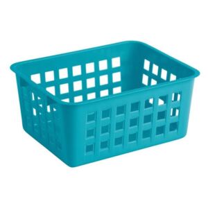 Košík mini, plast, modrý