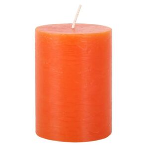 Rustikální svíčka 10cm PROVENCE oranžová