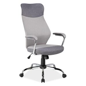 Kancelářská židle Q-319 látka šedá