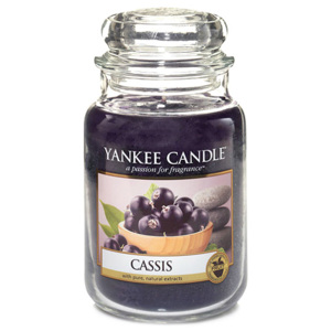 Svíčka ve skleněné dóze Yankee Candle Černý rybíz, 623 g