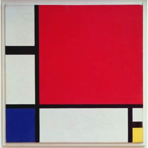 Mondrian, Piet - Obraz, Reprodukce - Composition with Red