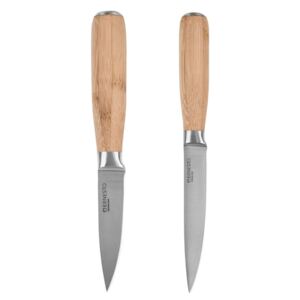 ERNESTO® Kuchyňský nůž (bambusová rukojeť, univerzální sada nožů na zeleninu)