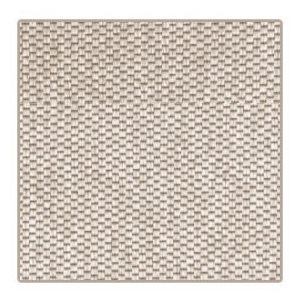 Vopi koberce Kusový koberec Nature světle béžový čtverec - 60x60