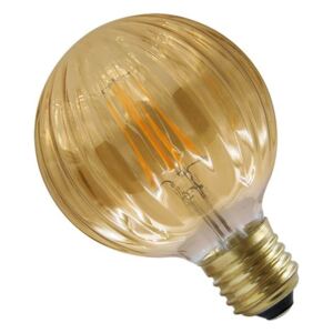 LED dekorativní vintage žárovka DENERYS-B, E27, G95, 4W, 2700K, teplá bílá, 450lm, jantarová