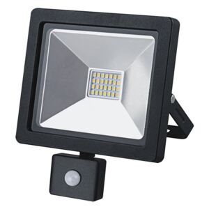 Solight Solight WM-20WS-G - LED reflektor se senzorem SLIM LED/20W/230V černá IP44 SL0071
