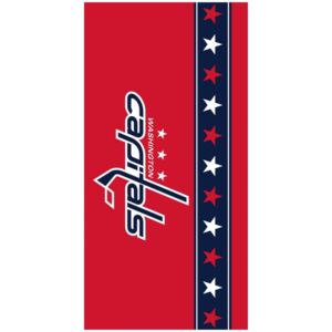 TipTrade (CZ) • Hokejová bavlněná osuška NHL Washington Capitals - série Belt - 100% bavlna - 70 x 145 cm