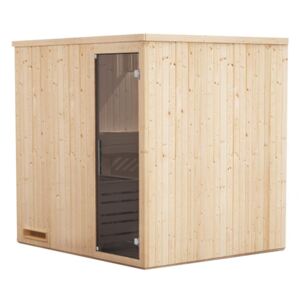 Rohová finská sauna GH8190 smrk skandinávský