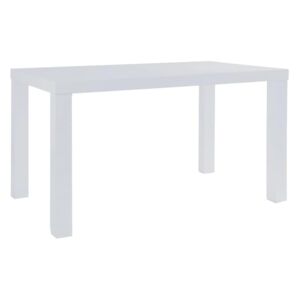 Rozkládací jídelní stůl Lugante 120-200 cm, bílá