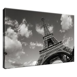 Obraz na plátně Paříž a Eiffelova věž 30x20cm 545A_1T